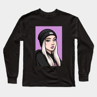 SWAG CHARCOAL'S GIRL 08 Long Sleeve T-Shirt